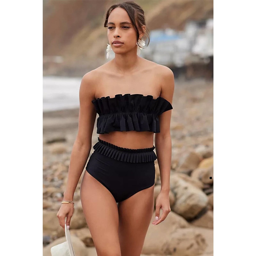 💥Two-Piece High Waisted Swim Set